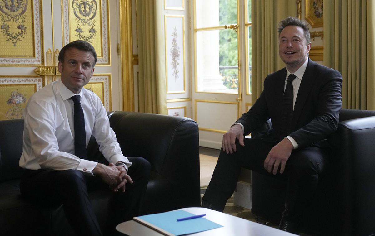 Elon Musk, Emmanuel Macron | Foto Guliverimage