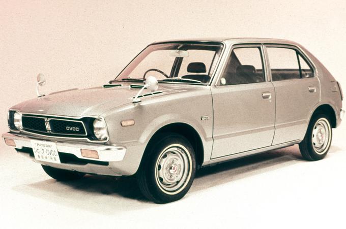 Prva generacija honde civic iz leta 1972.  | Foto: Honda