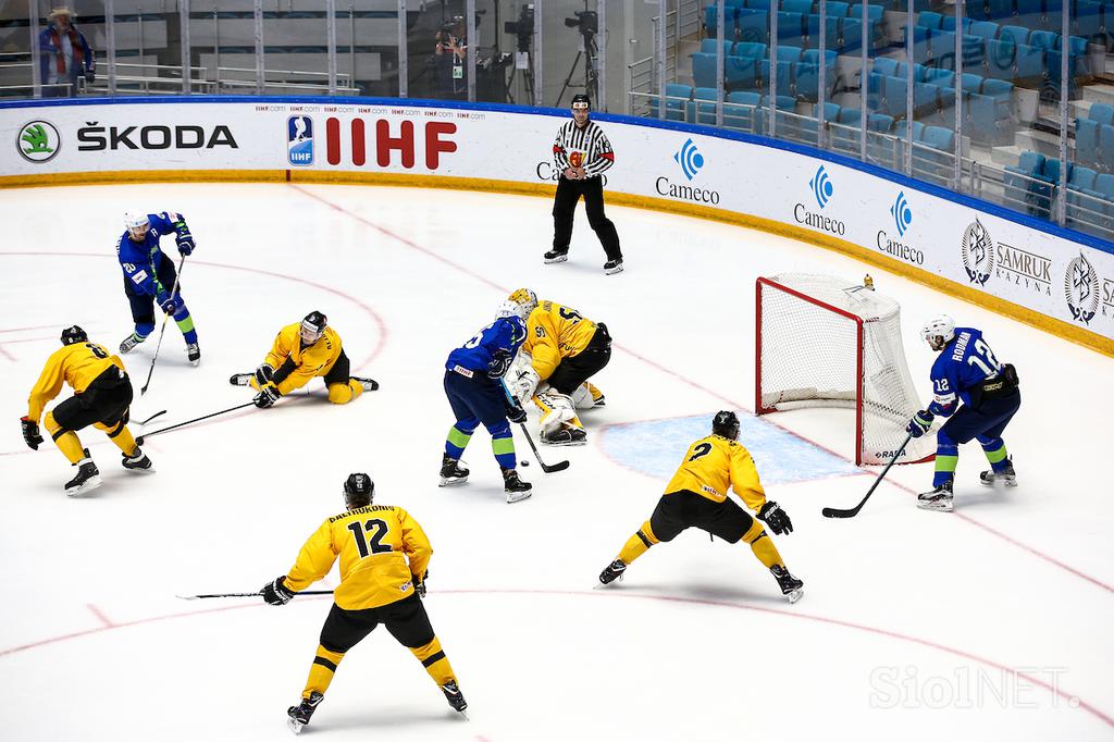 Slovenija Litva svetovno prvenstvo v hokeju 2019 Kazahstan