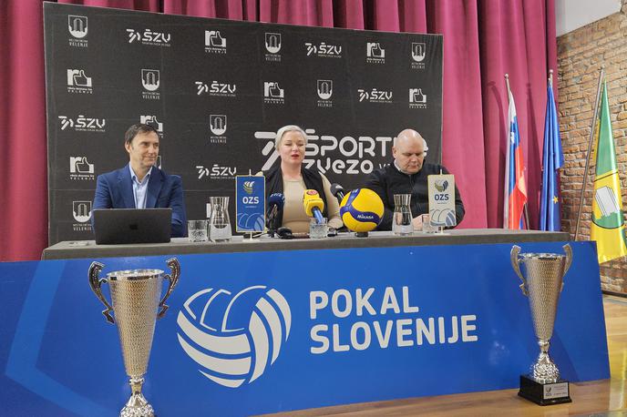 odbojkarski pokal Slovenije | Velenjska Rdeča dvorana bo v nedeljo še drugič v zadnjih treh letih gostila odločilne boje za prvi odbojkarski lovoriki v aktualni sezoni - pokal Slovenije.  | Foto Gregor Mlakar/STA