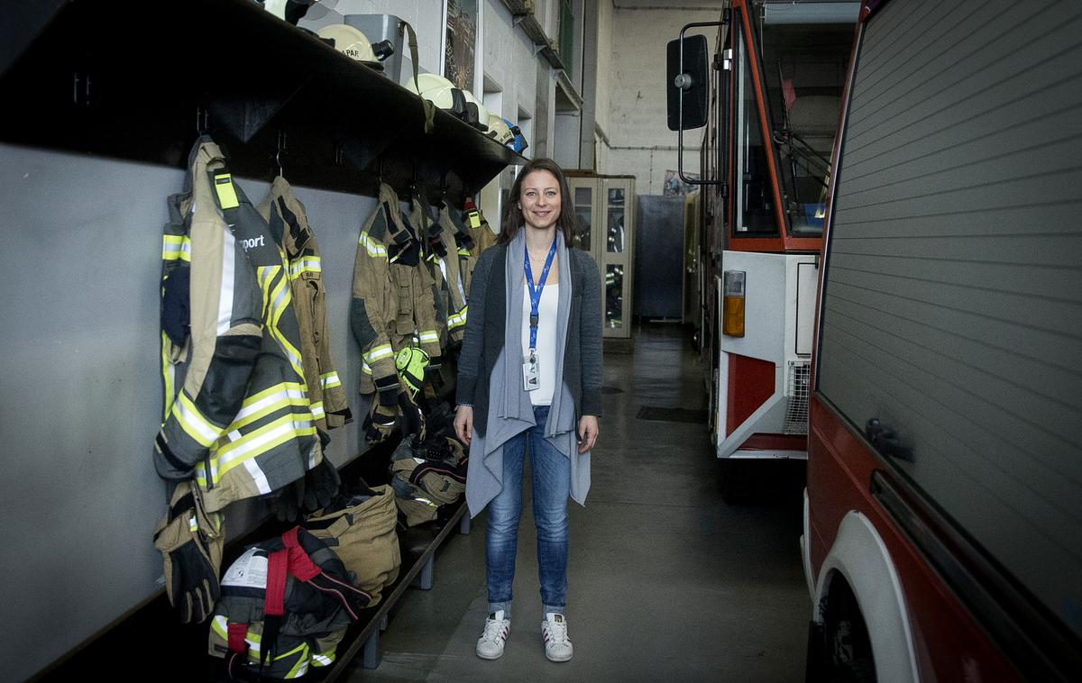 Gasilka Anuška Mandeljc | Foto Ana Kovač