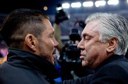 Ancelotti verjame v preobrat, a Atletico je v tej sezoni že osvojil Bernabeu 