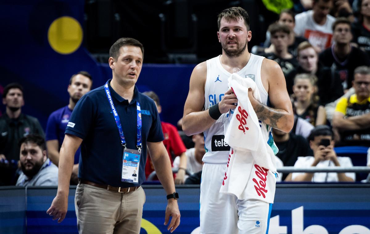 Slovenija : Belgija, slovenska košarkarska reprezentanca, EuroBasket 2022 Aleksander Sekulić Luka Dončić | Slovenci bodo pred SP odigrali sedem pripravljalnih tekem. | Foto Vid Ponikvar/Sportida