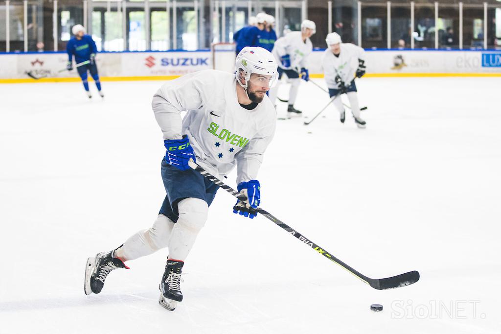 slovenska hokejska reprezentanca, trening, Bled