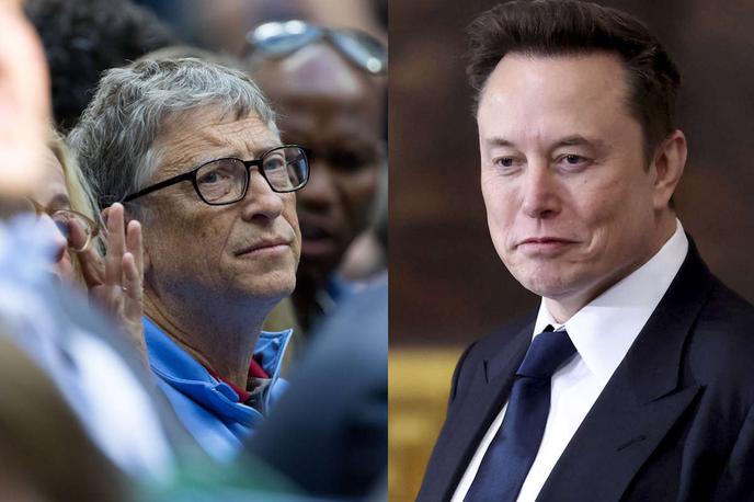 Bill Gates, Elon Musk | Bill Gates meni, da je Elon Musk "superpameten" posameznik, a opozarja pred njegovim vmešavanjem v politiko nekaterih evropskih držav in pred podporo skrajno desnim političnim strankam. | Foto Guliverimage