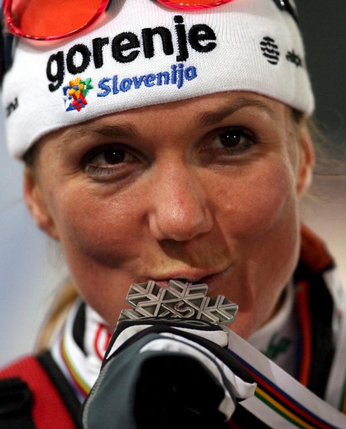 Petra Majdič ima s svetovnih prvenstev dve medalji. | Foto: Guliverimage/Vladimir Fedorenko