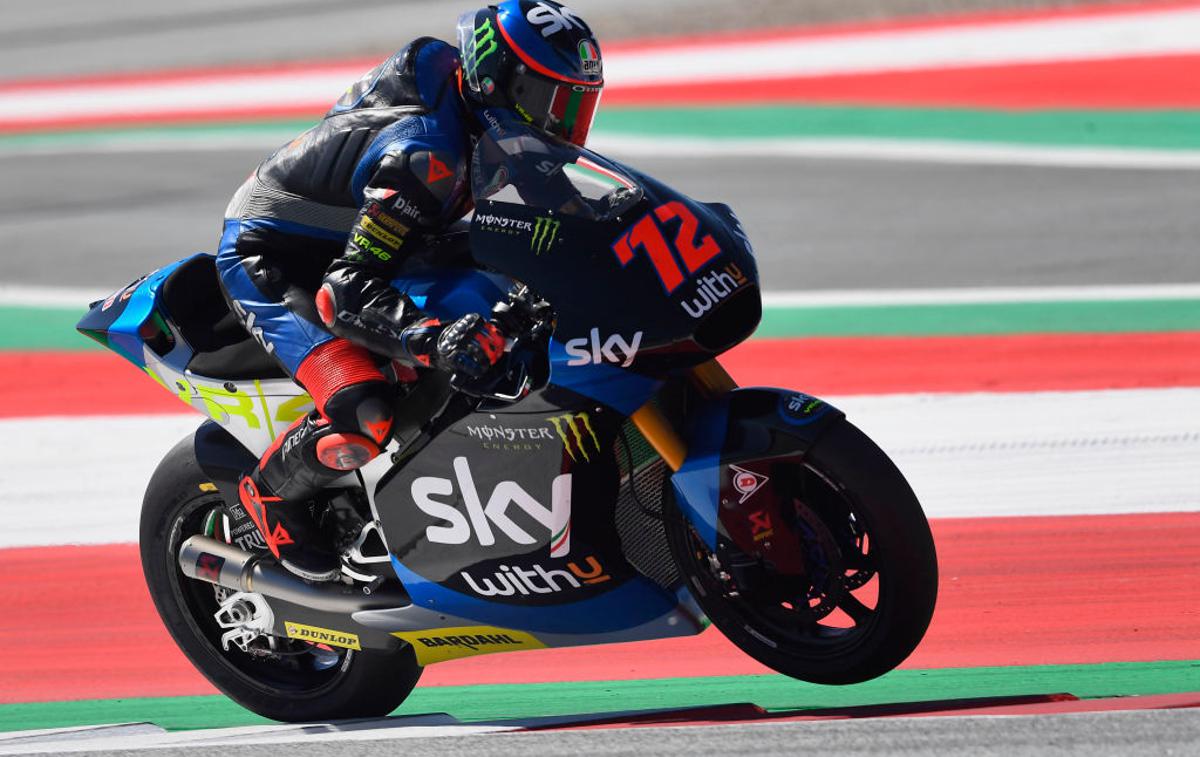 Marco Bezzecchi | Marco Bezzecchi je slavil v razredu moto2. | Foto Getty Images