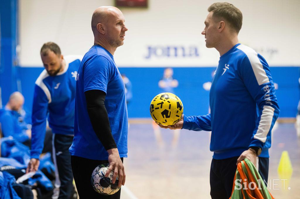 slovenska rokometna reprezentanca, trening