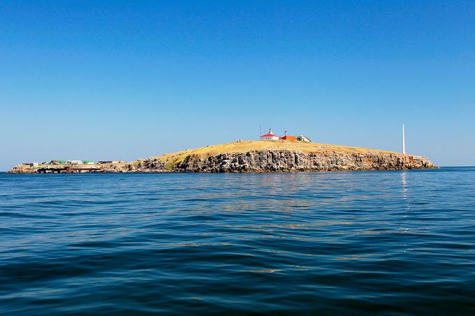 Kačji otok je sicer strateško pomemben zaradi svoje lege ob ukrajinski in romunski obali, saj predstavlja odlično opazovalno točko in prostor za namestitev sistemov zračne obrambe. | Foto: Guliverimage/Vladimir Fedorenko