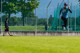 Slovenski skakalci trening Kranj