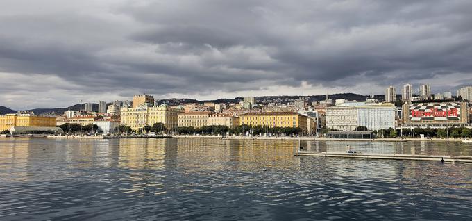 Središče Reke je bilo danes v času akcije popolnoma prazno.  | Foto: Srdjan Cvjetović