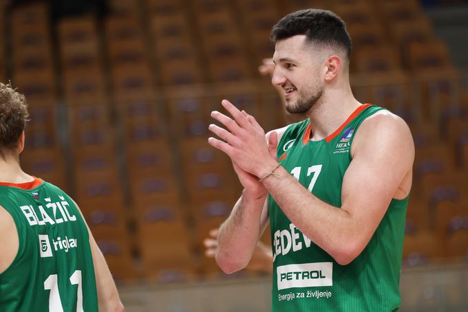 Cedevita Olimpija : Krka Karlo Matković | Foto: Filip Barbalić/www.alesfevzer.com