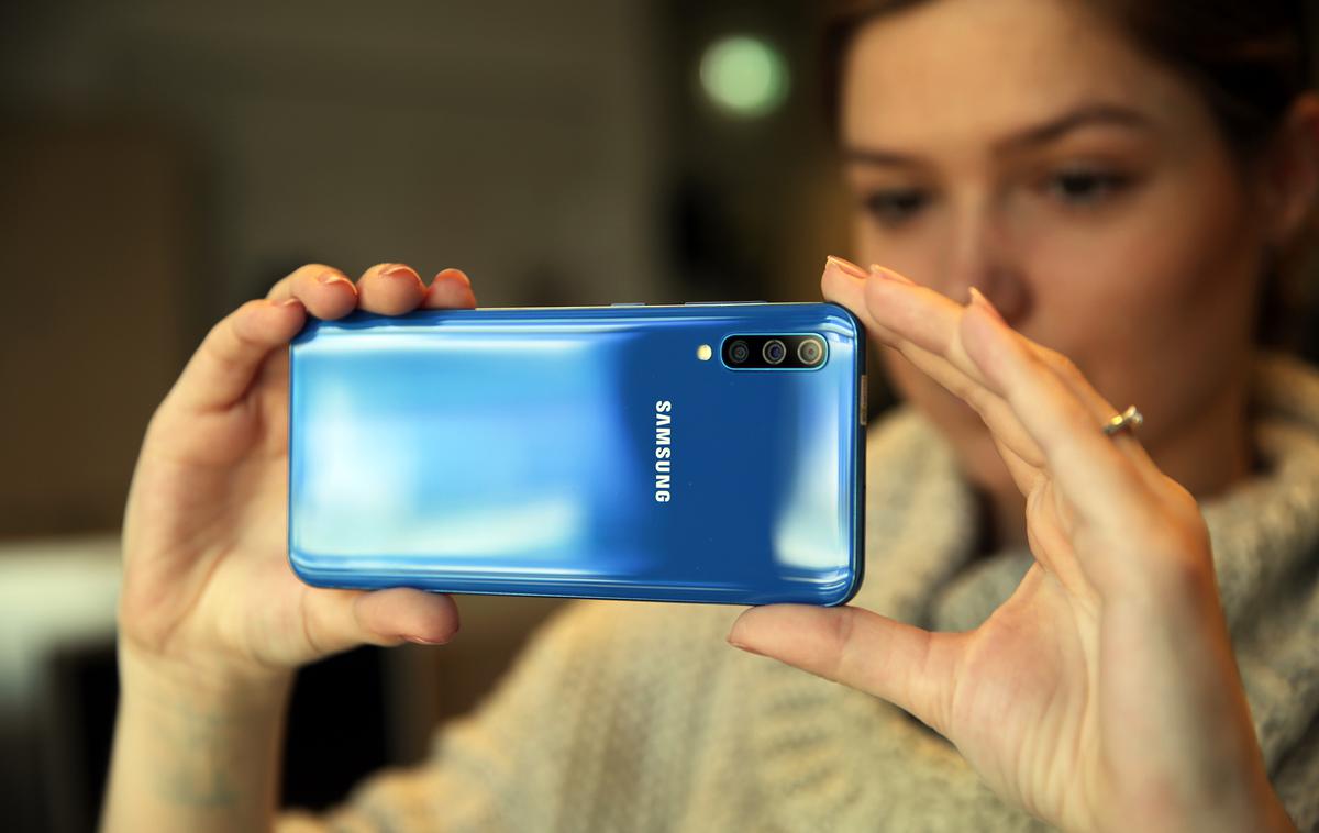 Galaxy A50 | Foto Peter Susič