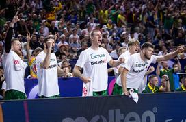 Slovenija : Litva slovenska košarkarska reprezentanca Eurobasket 2022