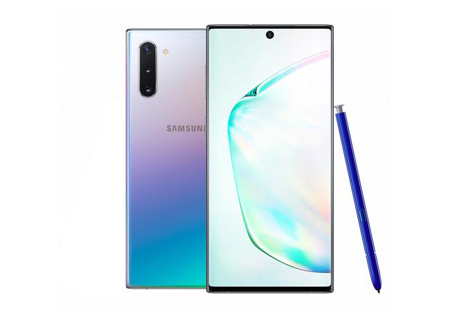 Razlika v velikosti med klasičnim Galaxy Note10 in Samsungovim drugim paradnim konjem, modelom Galaxy S10, je letos manjša kot kdaj koli prej. Note10 je od S10 višji komaj za en milimeter. | Foto: Samsung