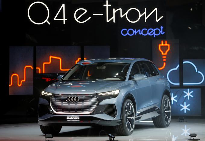 Q4 e-tron bo na ceste zapeljal ob koncu prihodnjega leta. | Foto: Reuters