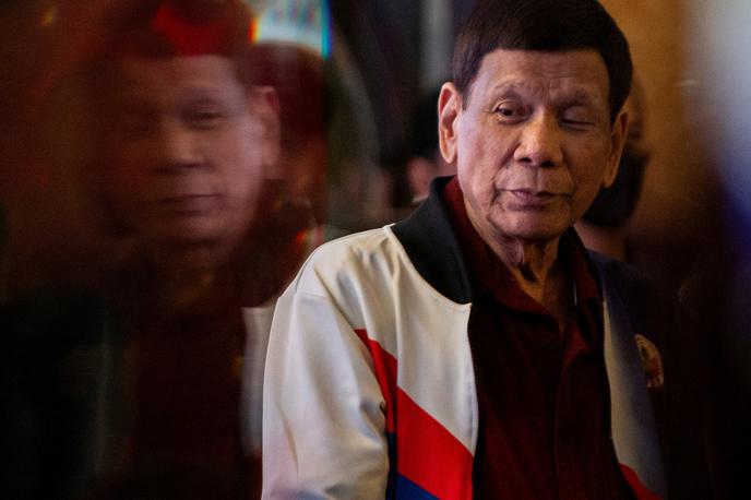 Rodrigo Duterte, nekdanji filipinski predsednik | Nekdanji voditelj, ki se zaradi ustavnih omejitev ni mogel potegovati za nov mandat, je še vedno zelo priljubljen v delu filipinske javnosti. Politično se še ni upokojil, saj je kandidat na majskih lokalnih volitvah za vrnitev na županski stolček v kraju Davao. | Foto Reuters