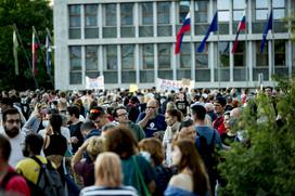 Protesti v Ljubljani