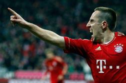 Ribery: Možnosti za naslov prvaka so sedaj manjše