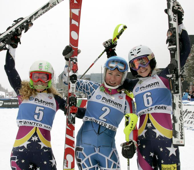 Mikaela Shiffrin stara 16 let marca 2011 zmagovalka na severnoameriškem pokalu (NorAm). | Foto: Guliverimage