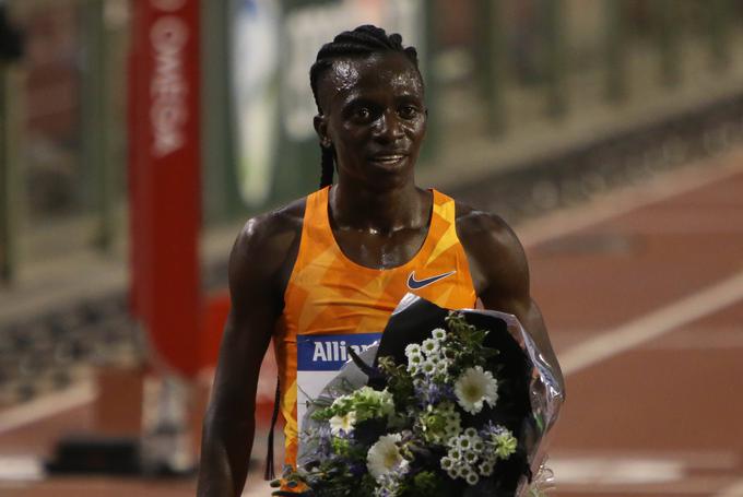 Francine Niyonsaba je v Zagrebu postavila svetovni rekord na 2000 metrov. | Foto: Guliverimage/Vladimir Fedorenko