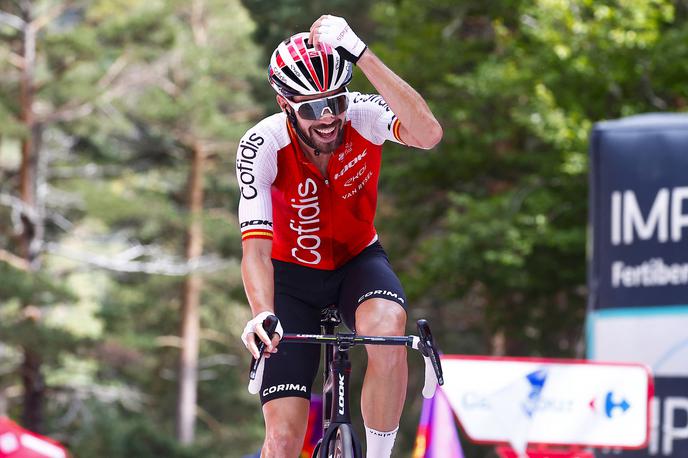 Jesus Herrada | Španec Jesus Herrada je zmagovalec 11. etape Dirke po Španiji, ki ni prinesla razlik med favoriti.  | Foto Unipublic/Sprint Cycling Agency