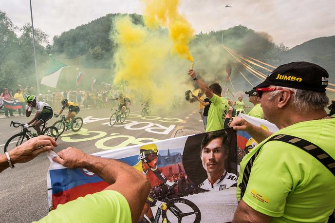 Primož Roglič dirka Po Sloveniji navijači | Foto Vid Ponikvar