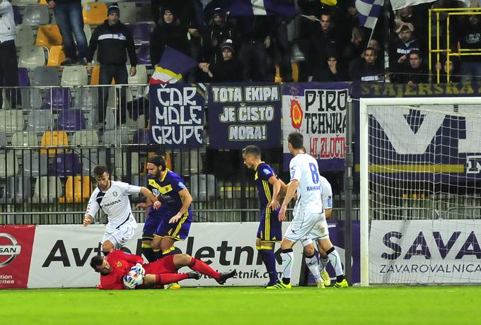 Mariborčani so se kar nekaj časa mučili s Celjani. | Foto: Bobo