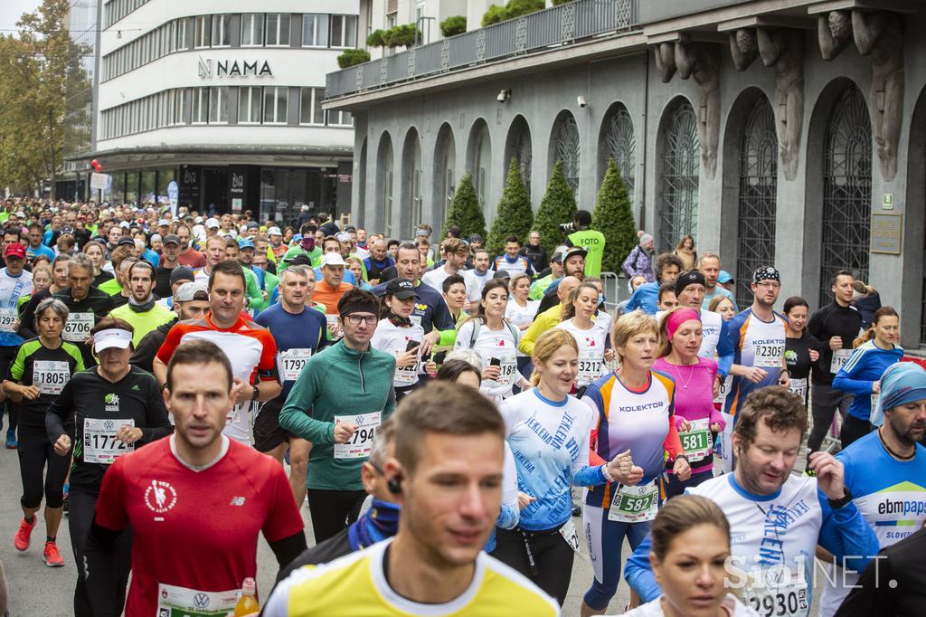 Maraton Ljubljana 2021. Poiščite se!