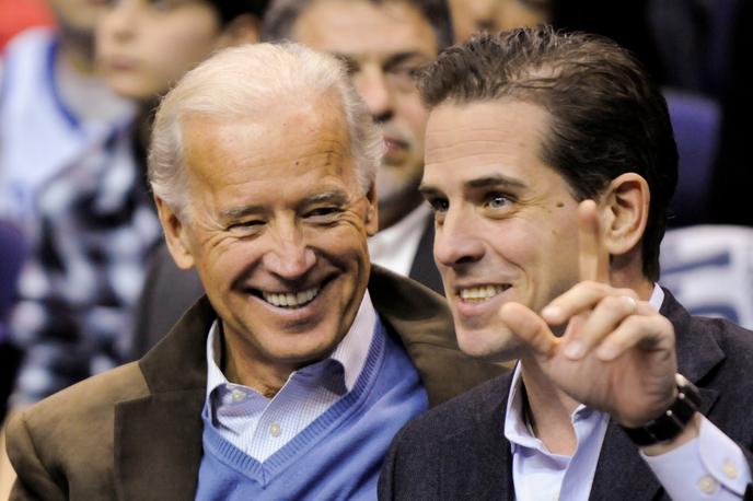 Joe Biden in Hunter Biden | Foto Reuters