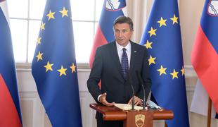 Predsednik Pahor državljanom: V krizi skupnost strne vrste. Zdaj je tak čas. #video