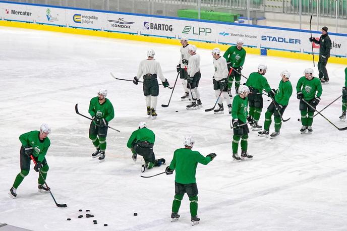 HK OLimpija | Hokejisti Olimpije so se v začetku tedna vrnili na treninge. | Foto Facebook HK SŽ Olimpija