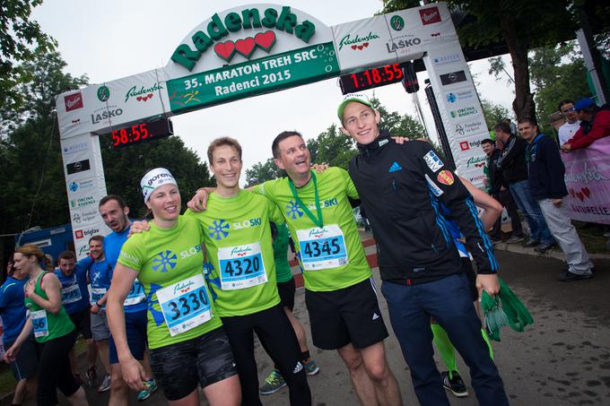 Maratona se bodo udeležili tudi slovenski nordijci na čelu s Petrom Prevcem. | Foto: 