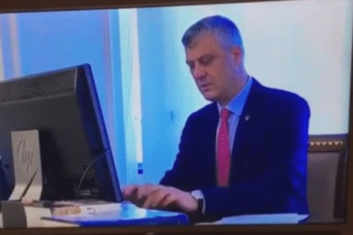 Hashim Thaci, Kosovo | Foto Twitter