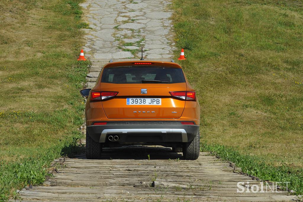 Seat ateca - terenska offroad preizkušnja