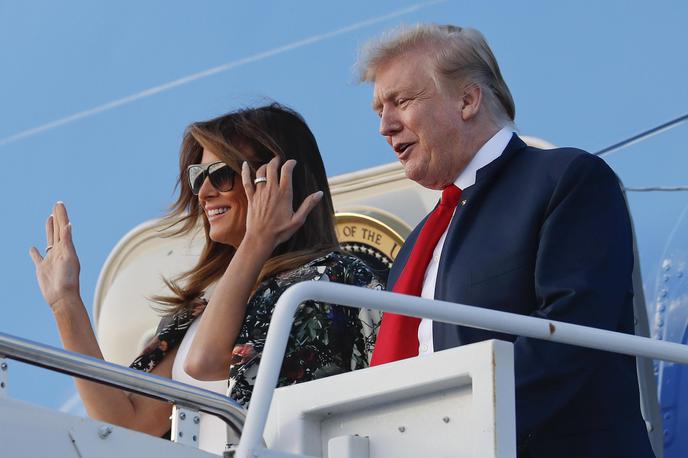 Donald in Melania Trump | Republikanska stranka, ki jo vodi Donald Trump, se po mnenju političnega analitika Kevina D. Williamsona spreminja v nekakšen kult. | Foto Guliverimage