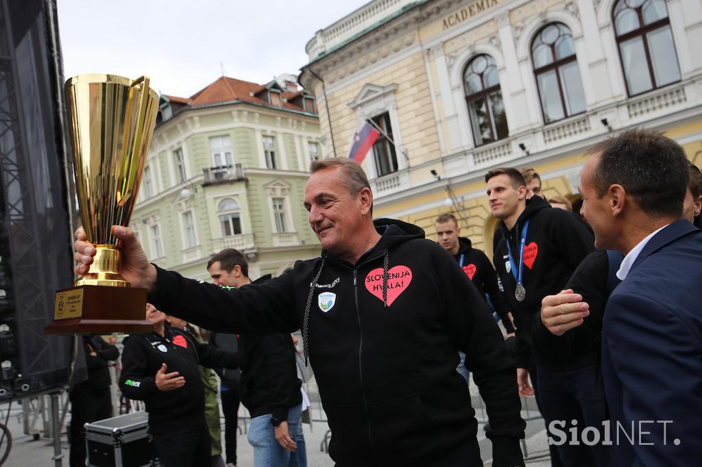 sprejem slovenska odbojkarska reprezentanca