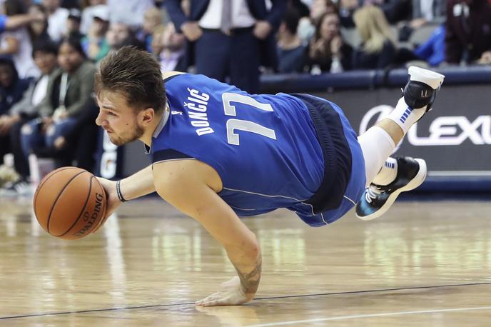 Luka Dončić | Luka Dončić je v uvodnih treh tekmah v ligi NBA dosegel 55 točk. | Foto Reuters