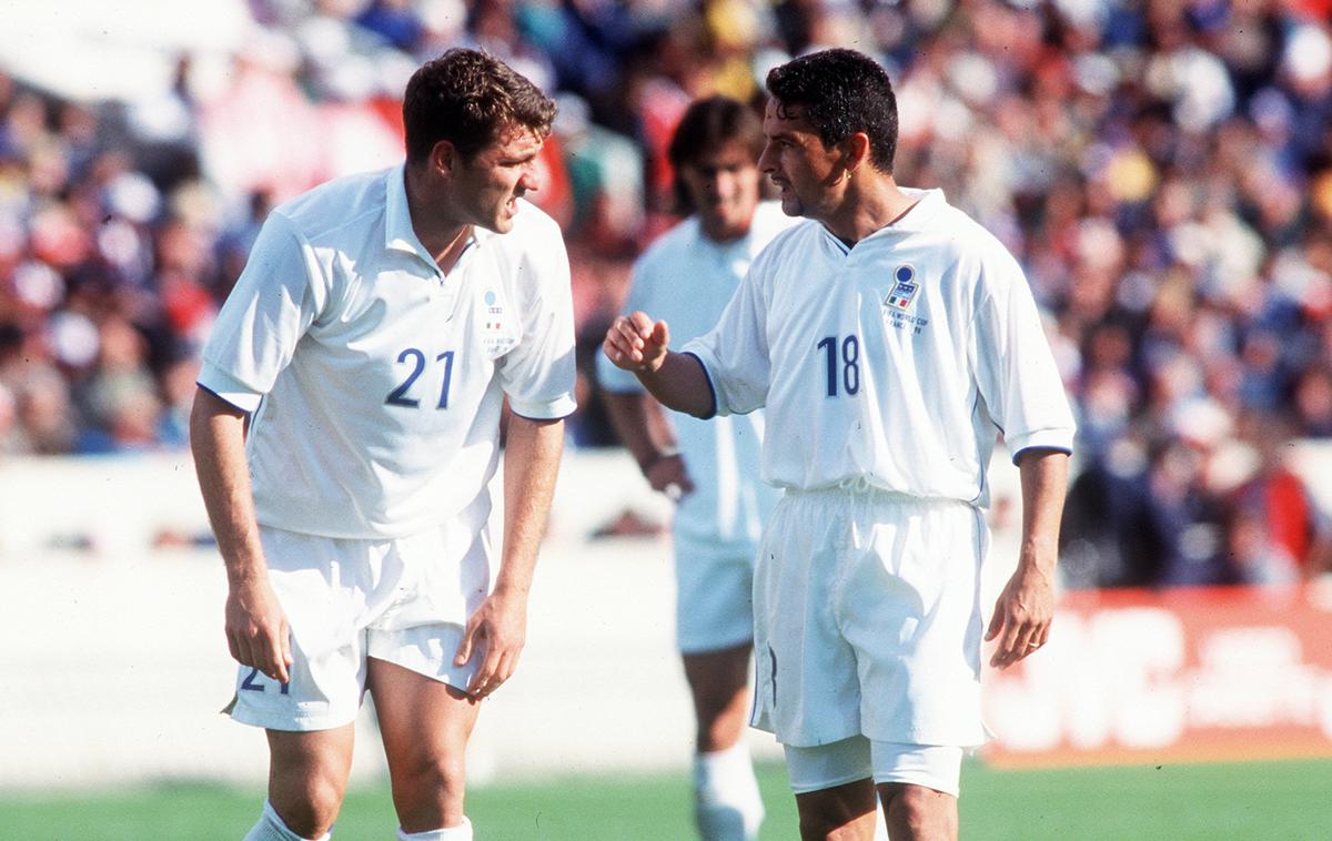 Christian Vieri, Roberto Baggio | Christian Vieri in Roberto Baggio | Foto Guliverimage