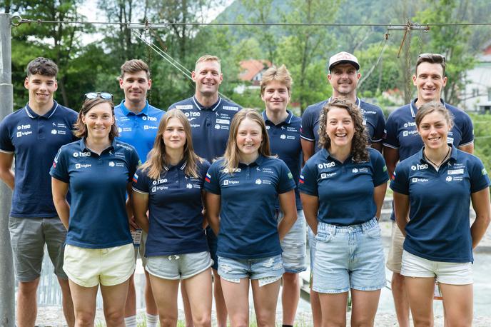 Tacen kajak kanu | Slovenska ekipa za domačo tekmo svetovnega pokala pod Šmarno Goro. | Foto Vid Ponikvar/Sportida