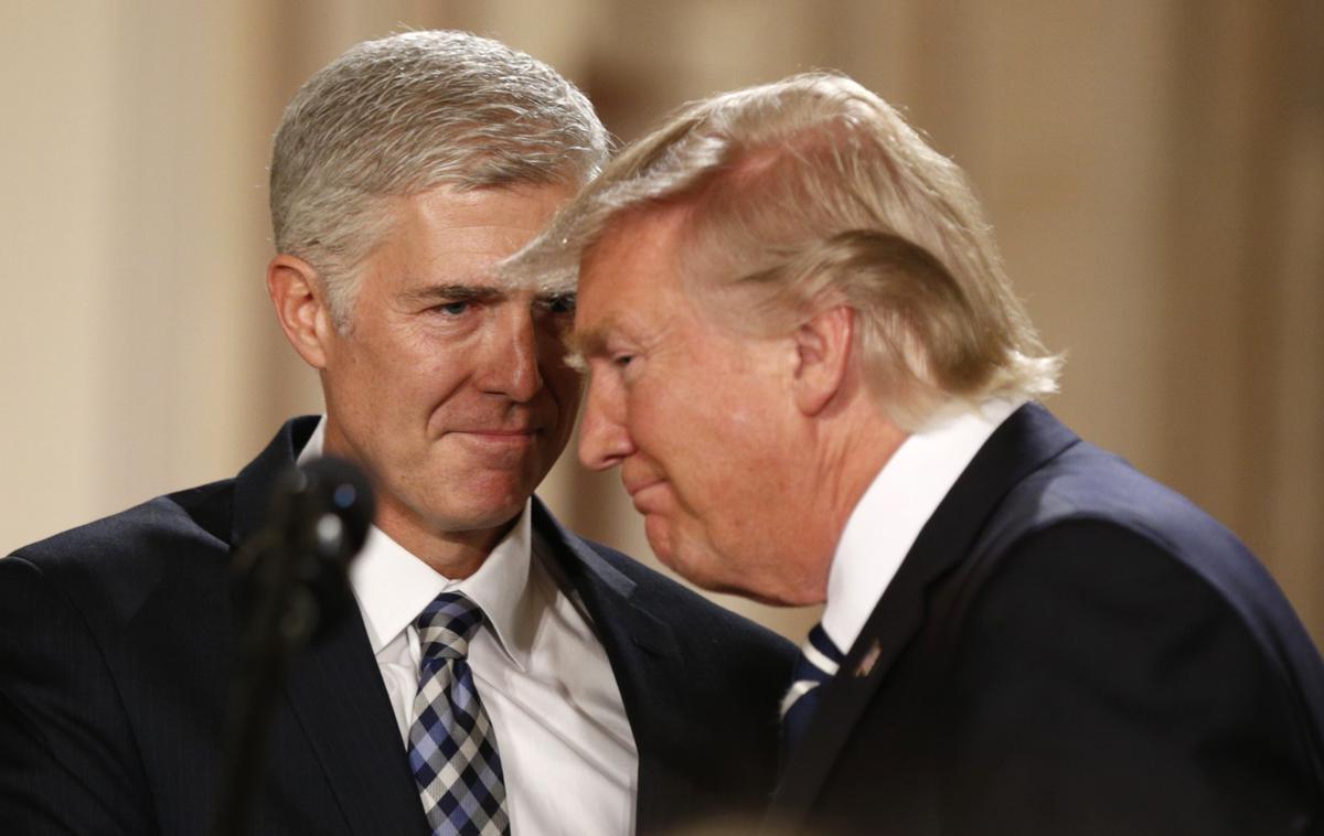 Donald Trump, Neil Gorsuch | Foto Reuters