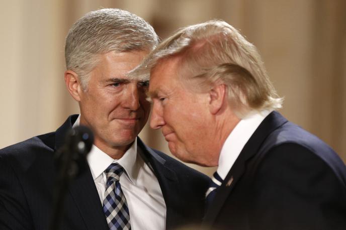 Donald Trump, Neil Gorsuch | Foto Reuters