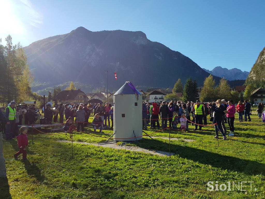 Aljažev stolp nazaj na Triglav