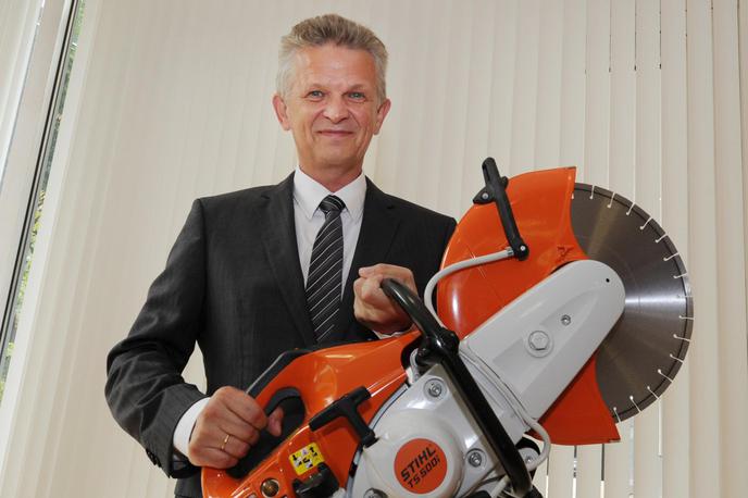 Stihl | Družinsko podjetje Stihl je največji proizvajalec motornih žag na svetu. Na fotografiji je Bertram Kandziora, ki je bil med letoma 2005 in 2022 vodja upravnega odbora podjetja Stihl, ki je v lasti družine Stihl. | Foto Guliverimage