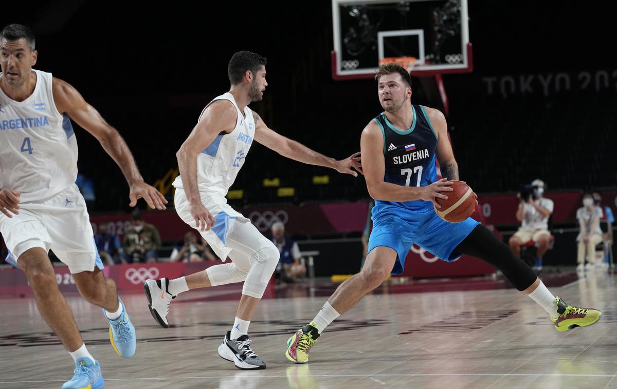 Slovenija : Argentina, slovenska košarkarska reprezentanca, Luka Dončić | Luka Dončić je naravnost blestel. | Foto Guliverimage