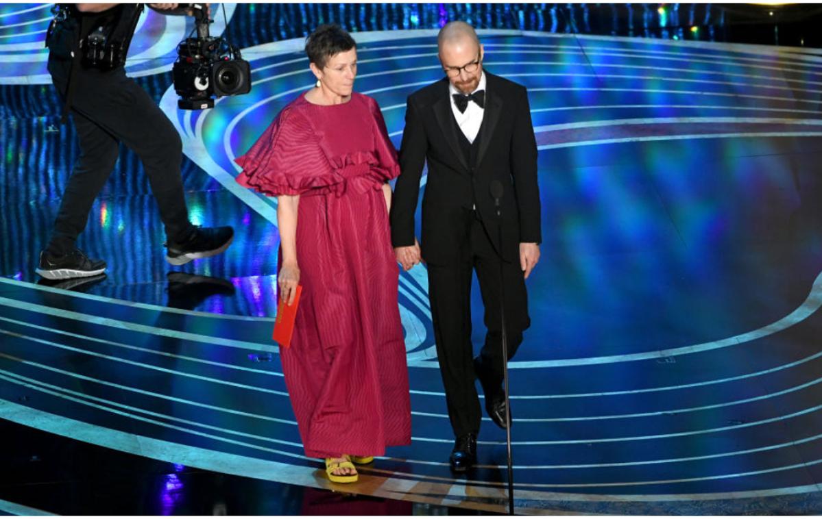 Frances McDormand | Frances, kot smo je vajeni: brez mejkapa in v udobni obutvi. | Foto Getty Images