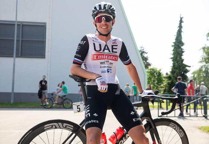 Domen Novak (UAE Team Emirates) je bil na baskovski klasiki v službi kapetana Juana Ayusa. | Foto: Vid Ponikvar