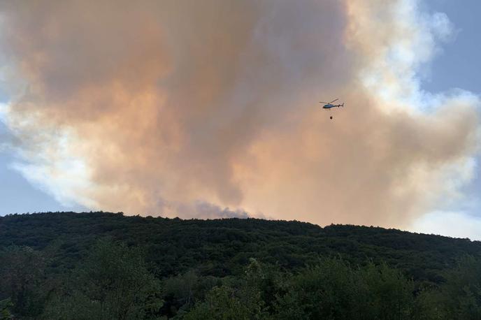 Socerb, požar | Foto STA