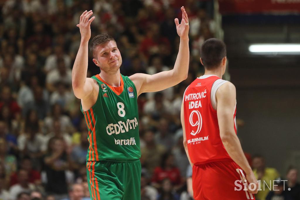 Crvena zvezda : Cedevita Olimpija, liga ABA, polfinale 3. tekma