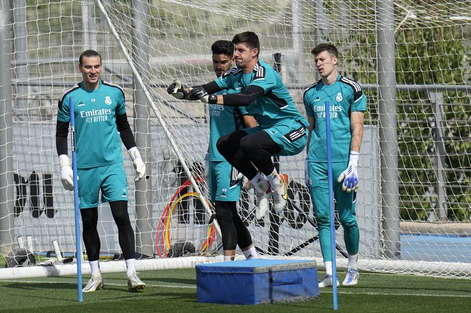 Izkušeni povratnik Thibaut Courtois bi lahko v soboto branil prvič v tej sezoni v ligi prvakov. | Foto: Guliverimage